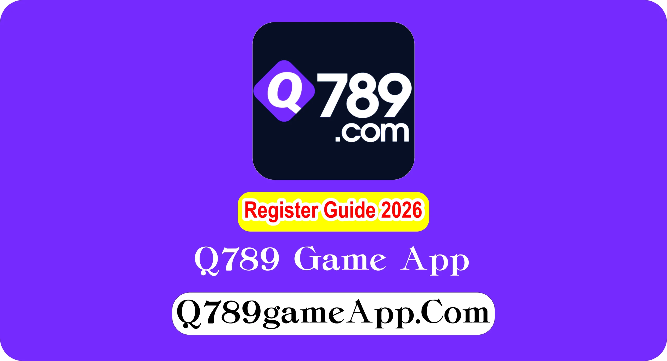Register Q789 Game